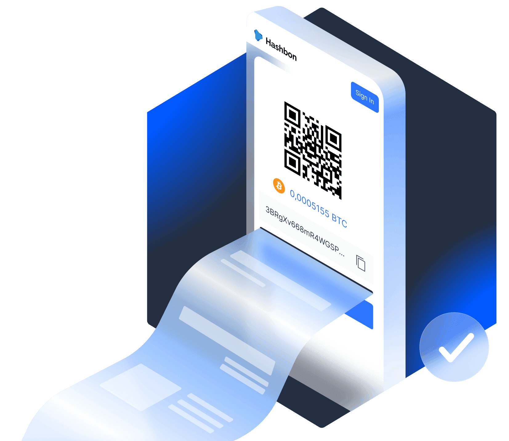 Bitcoin QR Code Payment  Scan to Pay Business Pedestal Sign